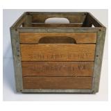 Wooden Sanitary Dairy Winchester Milk Crate