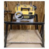 Dewalt 13' Thickness Planer on Stand