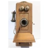 Oak Wall Telephone