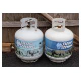 2 Propane Grill Tanks