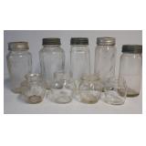 White House Vinegar & Apple Butter Jars