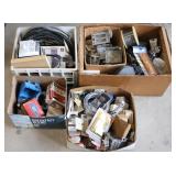 4 Trays of Electrical Supplies