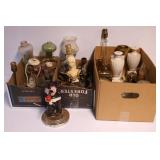 3 Trays of Lamp Parts & Accessories