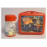 Vintage Plastic Lunch Box & Thermos
