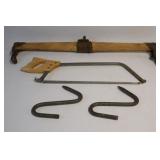 Single Tree, Meat Saw, Hooks