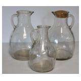 3 White House Vinegar Pitchers