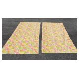 Vintage Flower Power Panels