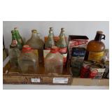 2 Trays of Collectibles & Advertising