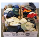 3 Trays of Ball Caps