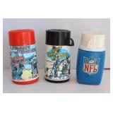 Vintage Lunch Box Thermoses