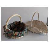 2 Painted Baskets