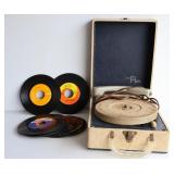 45 RPM Records & Record Player