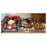 3 Trays of Christmas Decor
