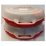 Christmas Wreaths in Hard Storage Case