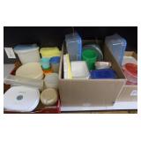 3 Trays of Tupperware & Plastic Ware