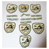 Vintage Game Warden Patches