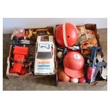 2 Trays of Vintage Toys