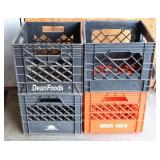4 Milk Crates / Lugs