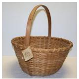 James W. & Shirley Cook Splint Oak Basket