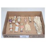 Vintage Porcelain & Ceramic Dolls