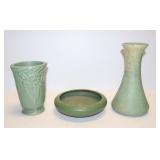 Matte Green Art Pottery