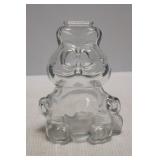Glass Garfield Cat Bank