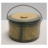 Salt Glaze Lidded Crock