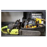 2 Poulan Chainsaws