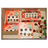 Miniature Vintage Christmas Ornaments & Bells