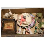 Rabbit & Frog Figurines & Decor