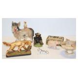 Tray Lot of Animal Figures