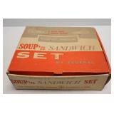 Federal Soup n Sandwich Set