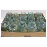 Blue Fruit Jars