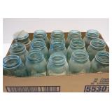 Blue Fruit Jars