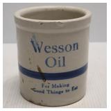 Wesson Oil Crock