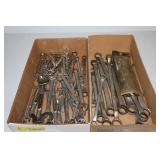 2 Trays of Wrenches