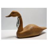 Carved Wooden Goose