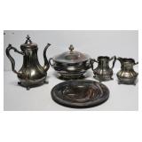 Tray Lot of Silverplate