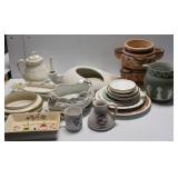 2 Trays of Porcelain & Ironstone