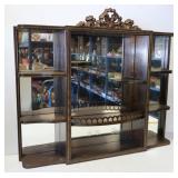 Mirrored Wall Shelf