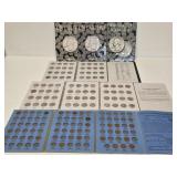 Coins in Collector Books