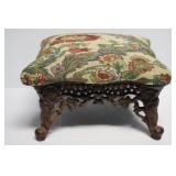 Cast Iron Base Footstool