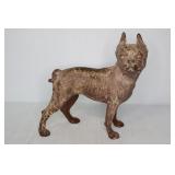 Cast Iron Boston Terrier Doorstop