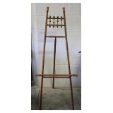 Oak Stick & Ball Easel