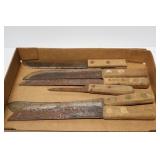 Vintage Butcher Knives