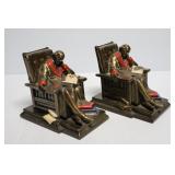 Sleeping Scholar Bookends