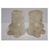 Marble Figural Bookends