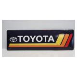 Embossed Toyota Metal Sign