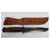 Kabar USMC Fighting Knife in Sheath