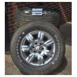 4 Chrome Rims & Tires